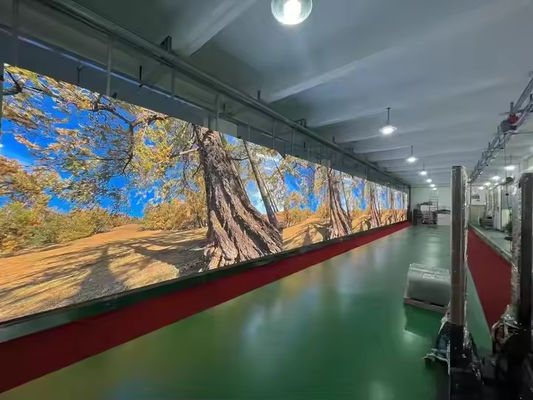 Aluguel de interiores Full Color LED Display P3.91 parede de vídeo cenário