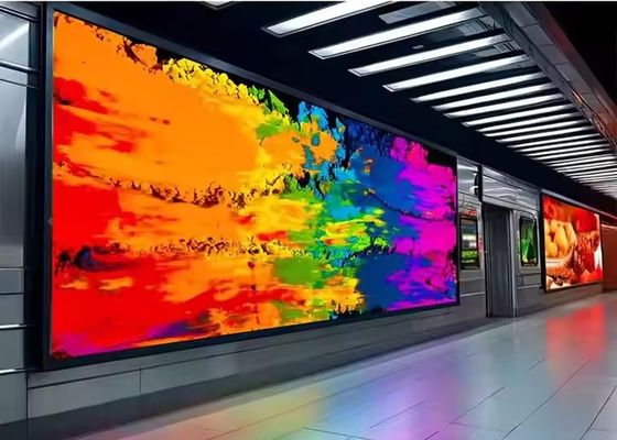 Bom preço Instalação de aluguer Modulo de suspensão de alumínio de fundição a moldagem ultrafinha P3.91 LED Indoor Poster Display on-line