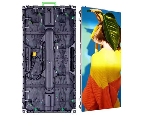 Bom preço Ecrã LED de alumínio fundido impermeável, P4.81 HD LED Video Wall Panel 250 * 250mm Módulo IP65 Scan 1/13 on-line