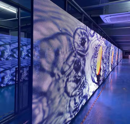 120° / 60° ângulo de visão ecrãs de parede de vídeo para SCXK-RGB LED