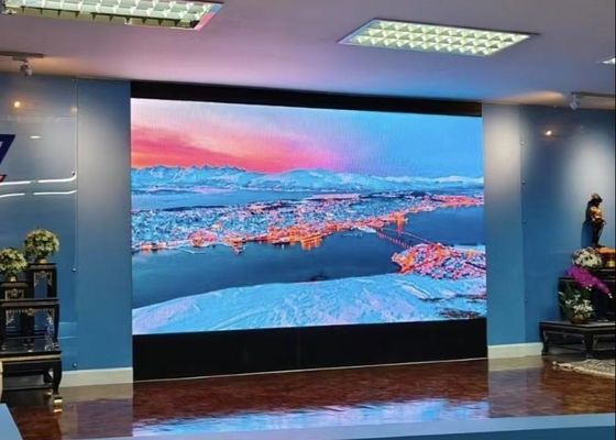 Bom preço Tela de LED de Alumínio Fundido COB P1.25 HD Módulo Personalizável Display de LED Caixa à Prova d'Água HD 320*160mm Sistema NOVA IP65 On-line