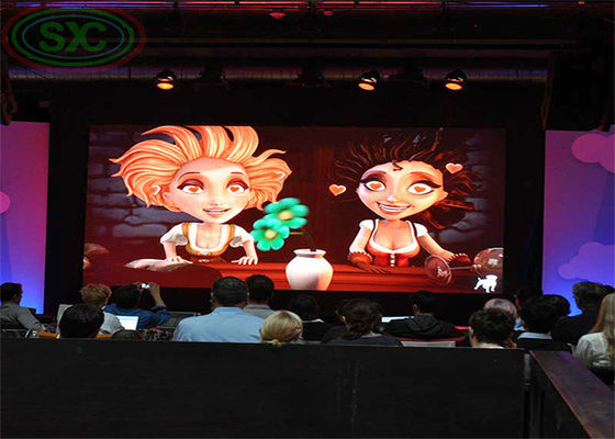 Cartão Digital Indoor Full Color LED Display com LSN/NoVa Control System Needs do Cliente