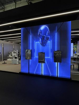 Densidade de pixels 111111 GOB LED Display Alto plano 1500 bit Brilho para desempenho de exibição excepcional