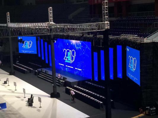 Unidade de Display LED RGB de 5500 Brilho para Temperatura de Operação -12/50 e Durável