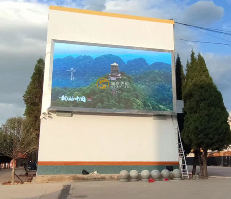 Bom preço p8 Ecrãs de publicidade LED para espaços externos à prova d'água em cores SMD3535 on-line