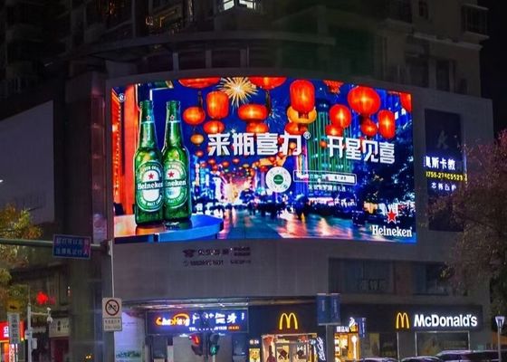 Bom preço Aluguer de tela de publicidade LED à prova d'água ao ar livre, P3.91 Full Color LED Display Board MBI5124 High Resolution on-line