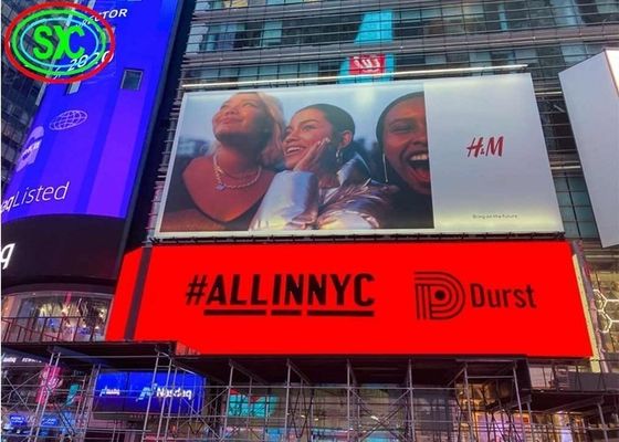 120° / 60° Ângulo de visão Publicidade Ecrãs LED Resolução de alta definição Tamanho de tela personalizável