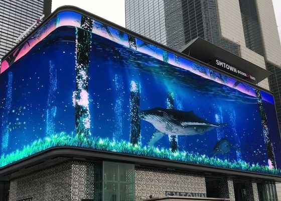 Localização exterior Full Color LED Display - 1/16S Mode de condução IP65 Waterproof 5000 Brilho