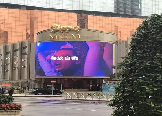Bom preço Display LED a cores completas para exterior 500*1000MM, tamanho do gabinete, função vídeo e 000 horas de vida útil para sinalização digital exterior on-line
