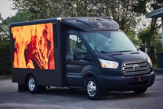 Bom preço Tela móvel exterior IP65 do diodo emissor de luz da cor completa P6 impermeável para camionetes dos caminhões on-line