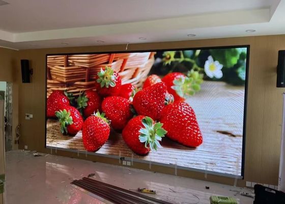 Display LED de alumínio fundido a moldagem para interiores em cores melhores ângulos de visão de 1m-10m 100 000 horas de vida útil