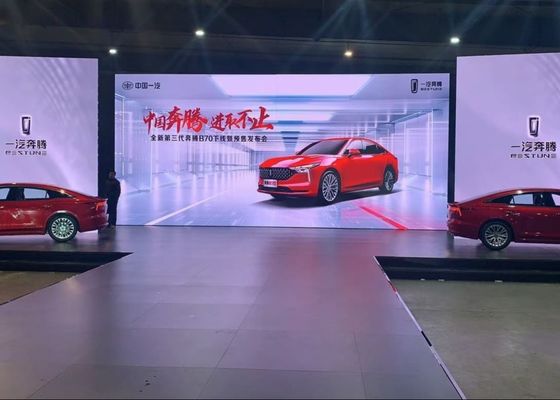 Bom preço COB P1.25 LED Video Wall Indoor LED Display Screen 270420 pontos/M2 492x492mm on-line