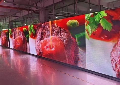 Bom preço 16.7 milhões de cores e 8000K±500 Teor de cor ajustável de tela LED para exibições ao ar livre on-line