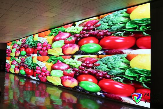 Bom preço SMD2121 Tipo de lâmpada Display LED de pitch de pixel pequeno concebido com material de gabinete de alumínio fundido a moagem on-line
