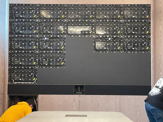 Esquema de visualização de painel de parede de vídeo LED P4