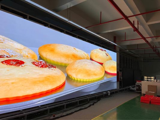 Densidade Display LED a cores inteiras, de tom fino, com certificação CE/ROHS/FCC e densidade de 360000 pontos/m2