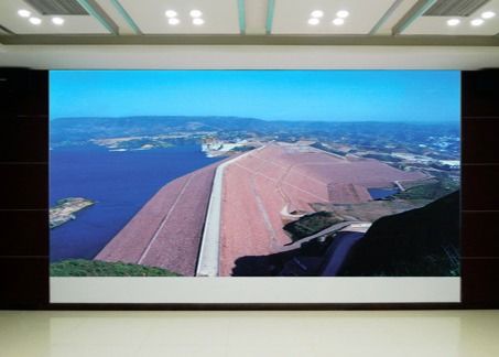 Bom preço Ecrã de aluguel P8 LED Display Billboard, Indoor Full Color LED Screen 1/4 Modo de varredura on-line