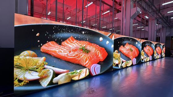 Ecrã LED profissional para aluguer com consumo médio de 438Watt/m2