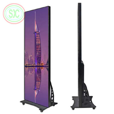 Bom preço Armário de alumínio LED Poster Display 680x2000mm Tamanho da tela Material do painel de alumínio on-line