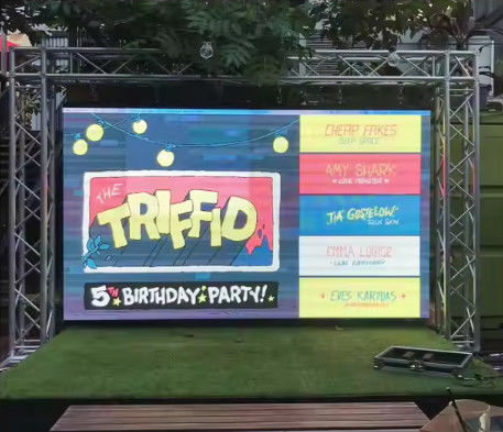 5500 Brilho Parede LED exterior a cores completas 000Horas Duração de vida para soluções de publicidade exterior