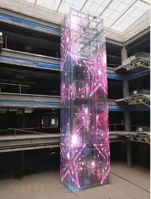 Obtenha a Melhor Tela LED Transparente com Método de Condução SMD2121 e Peso do Módulo de 0,2KG/PC