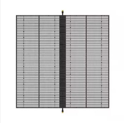 Bom preço P2.6 Ecrã LED Transparente Grelha de Ecrã Led de Cores Totais Ecrã de Gelo Ecrã Eletrônico de Publicidade Interior Janela de vidro on-line