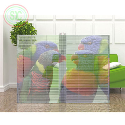 Bom preço Ecrã LED transparente e à prova d'água Modulo de ecrã LED transparente e à prova d'água Peso 0,2 kg/PC IP43 on-line