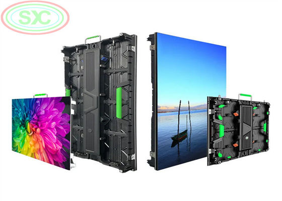 Painel de tela LED de aluguer P3.91 com tamanho de módulo personalizável e alta densidade de pixels para parede de vídeo