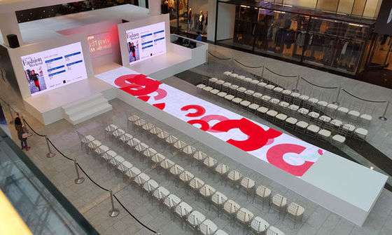 Rótulo do cliente Sim Disco Ball Dance Floor for Dancing Refresh Rate 3840hz/s