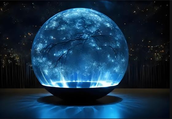 LED Esfera Tela IP43 à Prova D'água Fácil Instalação e Tensão DC5V