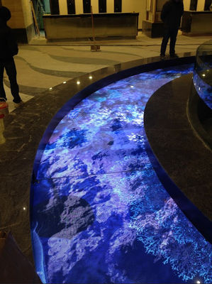 Módulo de Piso de Dança com Sistema de Controle DMX512 Qtd W2 X H4 8PCS para Celebrações de Aniversário