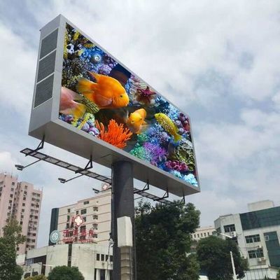 Bom preço Alto brilho 7000nits Score Led Billboard para soluções de publicidade exterior on-line