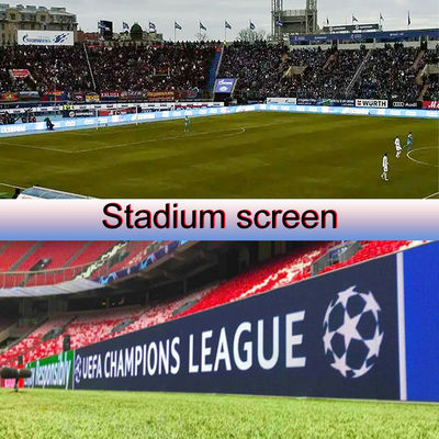 Bom preço Experimente a emoção da tela LED do estádio com taxa de quadros de 60Hz, com relação de contraste de 5000:1 e pacote de pixels SMD3535 on-line