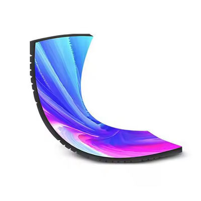 Ecrã de 360 graus de cilindro LED de exibição de coluna de curva