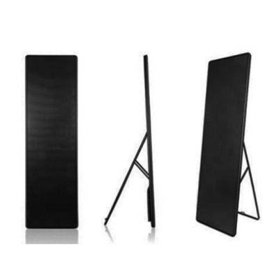 1R1G1B Configuração de cores Display de cartaz LED com 128 * 64 módulo Resolução 320x160mm Tamanho do módulo