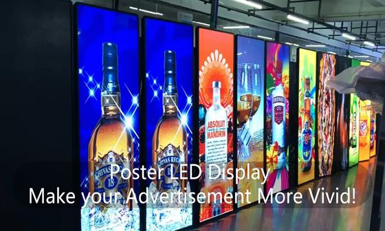 Painel de Alumínio para Publicidade com Display LED e Configuração de Cores 1R1G1B