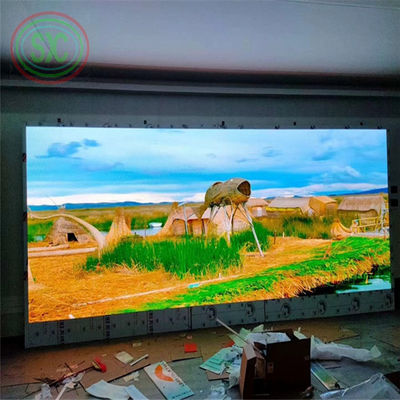 Módulo de 320*160mm Tamanho Display LED Full Color Indoor Gabinete de 640*640mm para Publicidade Indoor