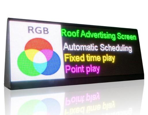 Bom preço Painel de LED para Carro ao Ar Livre com Modo de Acionamento de Controle Assíncrono O Futuro da Publicidade Exterior on-line