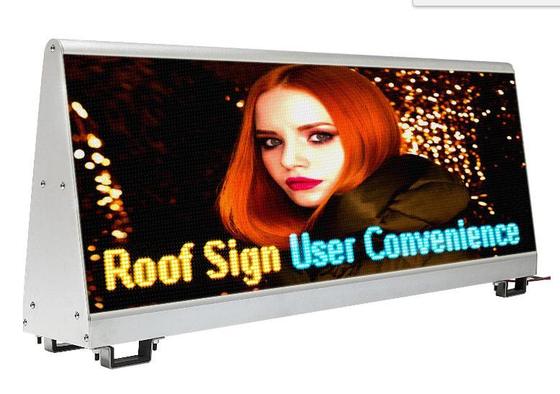 Bom preço Faça uma Declaração com um Display LED para Carro Externo com Resolução de Tela de 192*64 pontos on-line