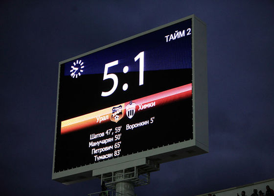 Bom preço P10 Área exterior à prova d'água Full Color Stadium LED Display 5000nits IP65 10mm Pitch on-line