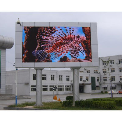 Bom preço Tela de LED Full Color para Exterior P5, Tela de Vídeo LED para Publicidade Rodoviária com Alto Brilho e Amplo Ângulo de Visão on-line