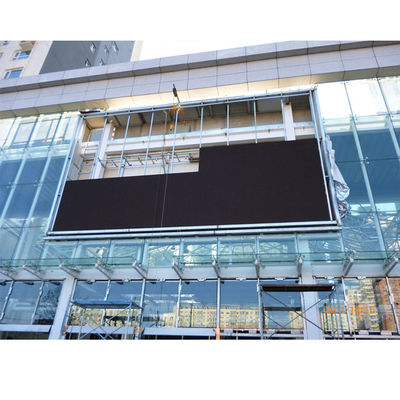 Bom preço Exterior estar dois polos fixados conduziu a exposição p10 SMD 960X960MM 1/4 de sinal conduzido programável da varredura on-line