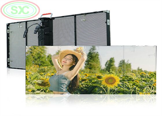 Bom preço Tela LED Transparente Leve e Fina com Brilho de 4500CD Ideal para Publicidade e Exibição em Edifícios de Vidro Modernos on-line