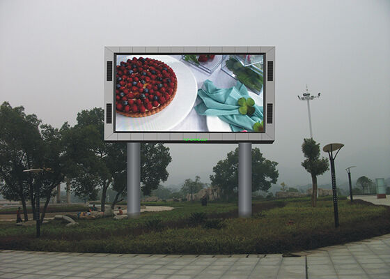 Bom preço Display LED P4 Full Color para Exterior com Gabinete em Alumínio Fundido, Proteção Frontal IP65 e Alta Taxa de Atualização para Operação on-line