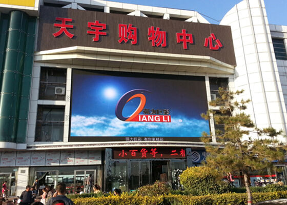 Bom preço Display LED P6 Full Color para Exterior com Alto Brilho e Amplo Ângulo de Visão Adequado para Publicidade e Informação Pública on-line