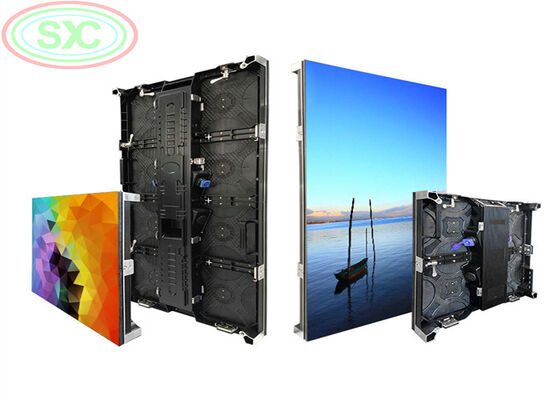 Bom preço Display LED para aluguel com tamanho modular de 256 por 128 milímetros e resolução de 64 por 32 pontos, entregando visuais para empresas de publicidade on-line