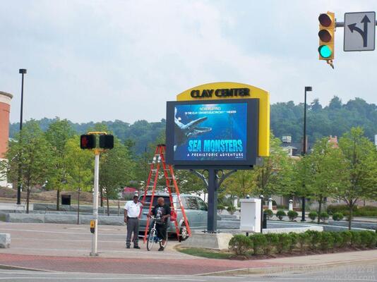 Fixado P8 p10 LED Sign Big Billboard Publicidade 960x960mm Exterior Full Color LED Display com 8000 brilho