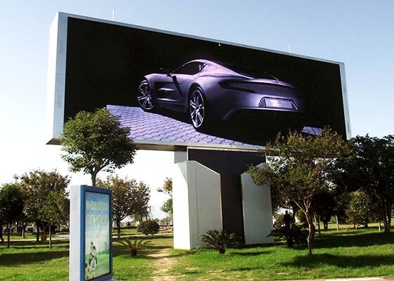 Bom preço Impotente Largo LED Billboard P6 Quadro fixo Estrada Publicidade Ecrã de parede on-line