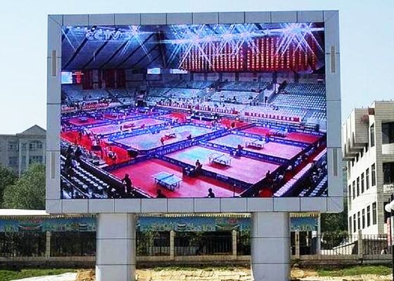 P6 nationstar outdoor à prova d'água publicidade alta qualidade fixo display de led