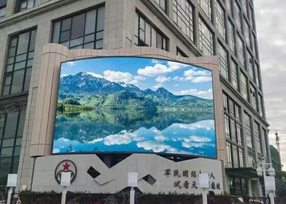 Ecrã de publicidade LED de alto brilho Full Color Outdoor fixado instalado P10 P8 P6 P5 LED Billboard